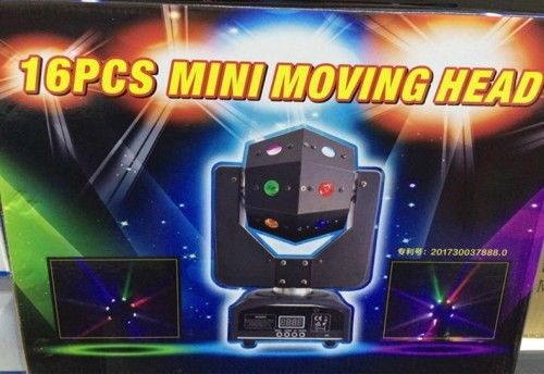 Φωτορυθμικό LED 16pcs * 3W Moving Head Beam Light for Disco / DMX 512 / RGBW color ΟΕΜ