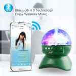 pazari4all.gr - L-740 Φορητό ασύρματο ηχείο Bluetooth Crystal Ball Disco LED