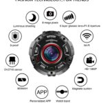 pazari4all.gr - LEMFO Κάμερα δράσης Full HD 1080P 30 μέτρα Αδιάβροχη 8MP με ρολόι Wifi Connect
