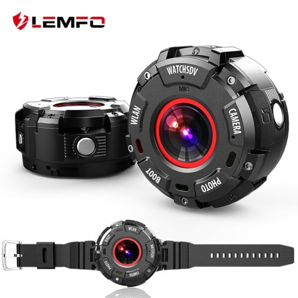 pazari4all.gr - LEMFO Κάμερα δράσης Full HD 1080P 30 μέτρα Αδιάβροχη 8MP με ρολόι Wifi Connect