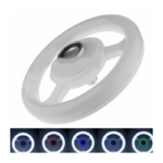 pazari4all - Λάμπα E27 24W Bluetooth RGB μουσική LED με δαχτυλίδι (220 ~ 240V) ΟΕΜ