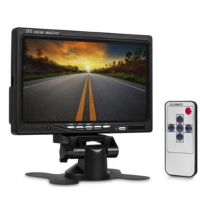 pazari4all.gr-TFT LCD color Monitor 7" 12V (Αυτοκίνητα, Φορτηγά, CCTV 12V) - ΟΕΜ