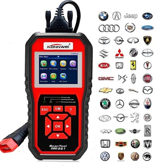 pazari4all.gr- KW850 Scanner Επαγγελματικό εργαλείο OBD2 σαρωτή Αυτό
