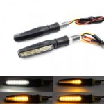 pazari4all.gr-Φλάς μηχανής 15 SMD LED και φώτα ημέρας 2 σε 1 universal σετ 2 τεμ OEM