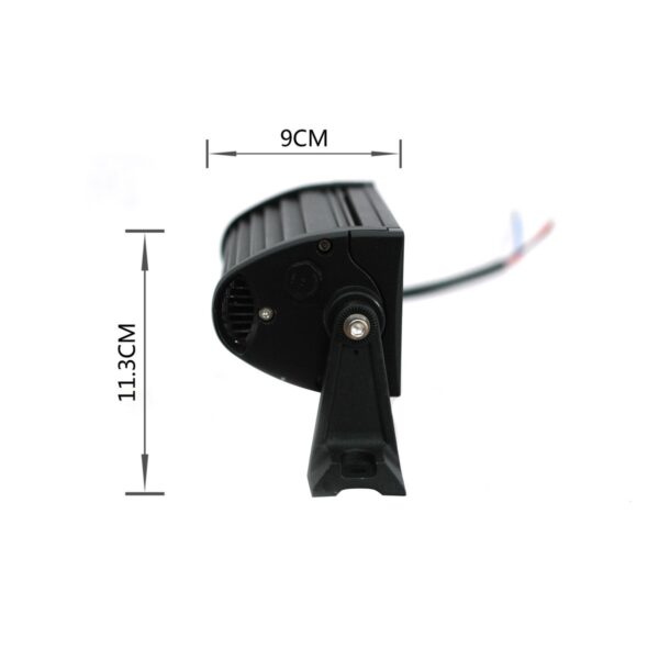 pazari4all.gr-LED αδιάβροχος προβολέας HI/LOW 48W 12V/24V 6000K 3840LM 6SMD μπάρα για βάρκες τρακτέρ φορτηγά αυτοκίνητα OEM