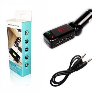 pazari4all.gr- Πομπός Αυτοκινήτου για Μετάδοση Μουσικής με USB MP3/WMA Player,Bluetooth και Φορτιστή – BC06
