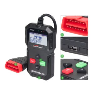 pazari4all.gr Διαγνωστικό KONNWEI KW590 OBDII Scanner