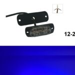 ​pazari4all-Φανάρι led μπλέ με διαφορετικές λειτουργίες LED 12-24V 4 SMD - OEM