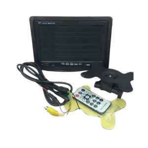 pazari4all.gr-USB / SD Μόνιτορ - Οθόνη TFT 7" Αυτοκινήτου - Προσκέφαλο Καθίσματος - H/Y, TV, Σπιτιού Παρακολούθησης CCTV με Τηλεχειριστήριο