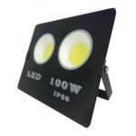 pazari4all.gr- COB αδιάβροχος προβολέας μαύρος με 2 led