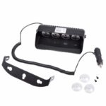 pazari4all.gr-Strobe Police LED Μπλε + Κόκκινο πλαστικό ΟΕΜ
