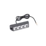 pazari4all.gr-Φώτα LED Strob Αστυνομίας-Ασφαλείας Κόκκινο DC12V 4 LED - ΟΕΜ
