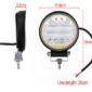 pazari4all.grΠροβολέας εργασίας 126W διπλή σκάλα LED στρογγυλός