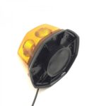 Μαγνητικός φάρος 48w με 8 Cob Led Πορτοκαλί strobe 12V-24V-pazari4all (5)
