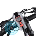 pazari4all.gr-Αδιάβροχη Κόρνα Σειρήνα 150dB - Φώτα Πορείας LED με LCD Οθόνη & Χρονόμετρο, Μετρητής Ταχύτητας & Απόστασης Ποδηλάτου με Πολλές Λειτουργίες