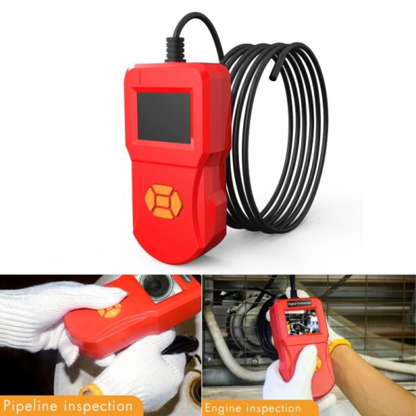 pazari4all.gr-Ενδοσκοπική κάμερα IP67 HD με Ψηφιακή οθόνη 2,4 ιντσών