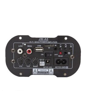 pazari4all.gr-Αυτοενισχυόμενο Subwoofer Αυτοκινήτου Bluetooth 90W USB/SD/AUX/Fm Mp3 Multimedia Player Ηχείο 12/220V - RCA με Τηλεχειριστήριο