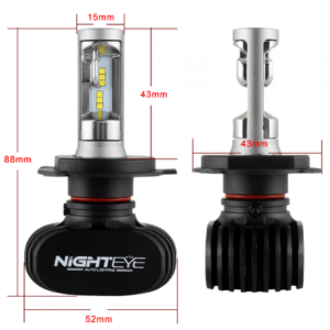pazari4all.gr-NIGHTEYE  Η4-Η7-Η1 50W 8000LM φώτα led αυτοκινήτου ME ΨΥΚΤΡΑ