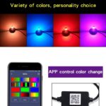 pazari4all.gr-LED ΛΑΜΠΕΣ RGB 40W 6000LM H4-H7 ΜΕ BLUETOOTH