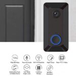 pazari4all.gr-Kindsells V6 Ασύρματο κουδούνι WiFi Smart Doorbell με απομακρυσμένη οθόνη ενδοεπικοινωνίας