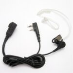 pazari4all.gr-Handsfree Ακουστικό Airtube με διαφανές σπιράλ για Baofeng,Kenwood,Tyt