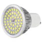 pazari4all.gr-Λάμπα LED SMD GU10 5W 220-240V 6000k Ψυχρό λευκό φως 260 lm με γυάλινο κάλυμμα