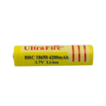 pazari4all.gr-Eπαναφορτιζόμενη μπαταρία Ultra Fire BRC-18650 4200mAh 3.7V