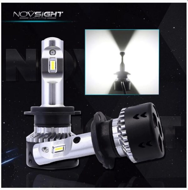 pazari4all.gr-Λάμπες LED NovSight A385-N7 H7 mini 70W / υψηλή φωτεινότητα 10000LM