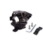 pazari4all.gr-Αδιάβροχος προβολέας μοτοσυκλέτας Cree LED U5 mini Angel Eye μαύρου χρώματος 1 τεμ. IP67 OEM