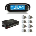 pazari4all.gr-Αισθητήρες παρκαρίσματος με lcd οθόνη & 8 αισθητήρες als-108 (μαύρο)