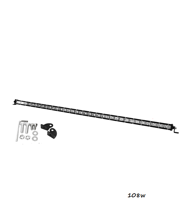 pazari4all.gr-Μπάρα LED SLIM Στεγανή 108W 6000K (ΨΥΧΡΟ) 8100Lm IP67 12V/24V - ΟΕΜ