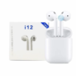 pazari4all.gr-Ασύρματα Ακουστικά Earbuds Bluetooth v5 i12 TWS Wireless Touch OEM