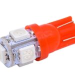 T10 W5W W16W 5 SMD LED 12V κόκκινο 1 τεμ. OEM-pazari4all.gr