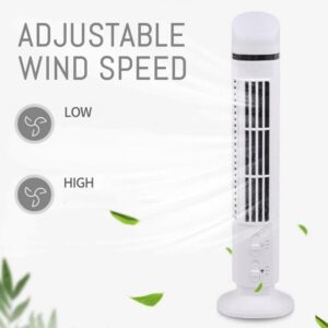 pazari4all.gr-Φορητός Ανεμιστήρας Πύργος USB - Tower Fan Light 2 Speed