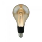 pazari4all.gr-ΛΑΜΠΑ LED E27 5W G100 SPECIAL ΘΕΡΜΟ ΛΕΥΚΟ FILAMENT-VINTAGE-RETRO AMBER COVER V-TAC 
