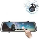 Καθρέπτης Κάμερα 10 inch καταγραφής Front-Rear και με κάμερα οπισθοπορίας.-pazari4all.gr