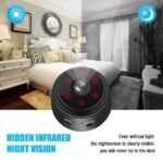 Mini Ασύρματη IP WiFi Κρυφή Κάμερα 720p HD με Μπαταρία, Μαγνητική Βάση, Νυχτερινή Λήψη, Ανιχνευτή Κίνησης, & Μικρόφωνο-pazari4all.gr