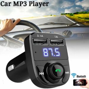 Bluetooth USB, SD MP3 Player Φορτιστής 2x USB 1 2A Αυτοκινήτου – Car FM Transmitter-pazari4all.gr