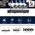 Πλήρες έγχρωμο σετ LYLU AHD camera εποπτείας και καταγραφής με 4 Κάμερες -OEM.-pazari4all.gr