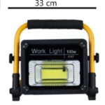 Ηλιακός προβολέας 100w με μεταλλική βάση στήριξης ΟΕΜ.-pazari4all.gr