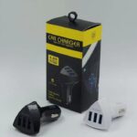 pazari4all.gr-Φορτιστής αυτοκινήτου 3 USB 5V / 3.1A