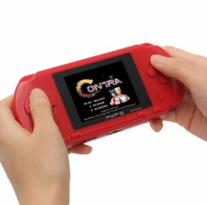 pazari4all-Mini Κονσόλα Χειρός PXP3 Slim Station SX-70 Κόκκινη 16-bit