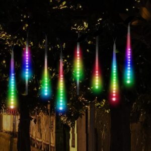 pazari4all - Επεκτεινόμενη LED Βροχή Μετεωριτών 8X49cm (RGB)