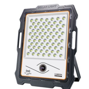 pazari4all.gr-Ηλιακός προβολέας υψηλής φωτεινότητας αδιάβροχος IP66 με κάμερα ασφαλείας CCTV και wifi 200W