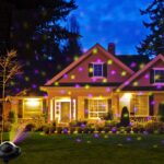pazari4all-LED Χριστουγεννιάτικος Αδιάβροχος Προβολέας Εξωτερικού Χώρου (με Καρδιές και Αστέρια)