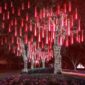 PAZARI4ALL.GR-Επεκτεινόμενη LED Βροχή Μετεωριτών 8τμχ-47cm Κόκκινο.