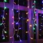 pazari4all-LED Χριστουγεννιάτικα Φωτάκια Κουρτίνα 2m σε RGB