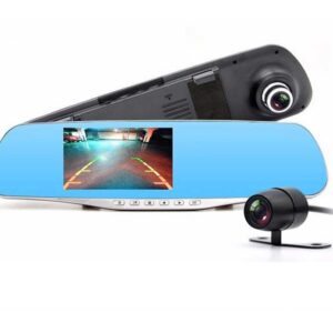 pazari4all-Καθρέφτης Κάμερα Αυτοκινήτου Με Κάμερα Οπισθοπορείας – 4.3″ Full HD 1080P – Vehicle Blackbox DVR OEM