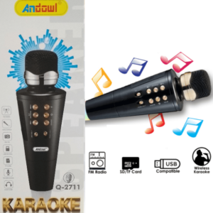 pazari4all-Ασύρματο μικρόφωνο ηχείο Karaoke Q-2711 ANDOWL