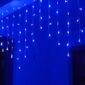 pazari4all-LED Χριστουγεννιάτικα Φωτάκια Κουρτίνα 2m σε Μπλε Χρώμα